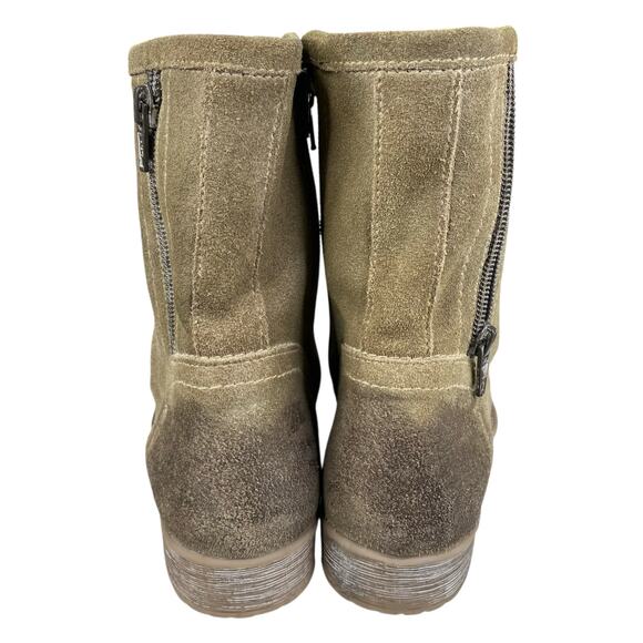 Roan X Bed Stu Women’s Affair Tan Suede Combat Boot Size US 6 - Picture 8 of 10